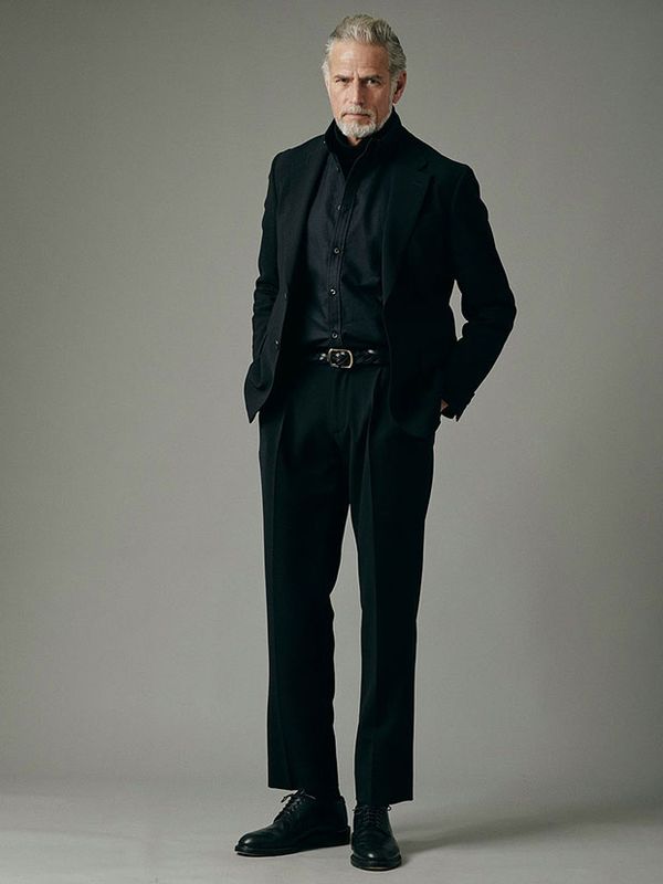 junhashimoto COMFY JACKET and COMFY PANTS / BLACK