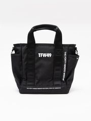 TFW49 NYLON TOTE BAG SMALL / BLACK