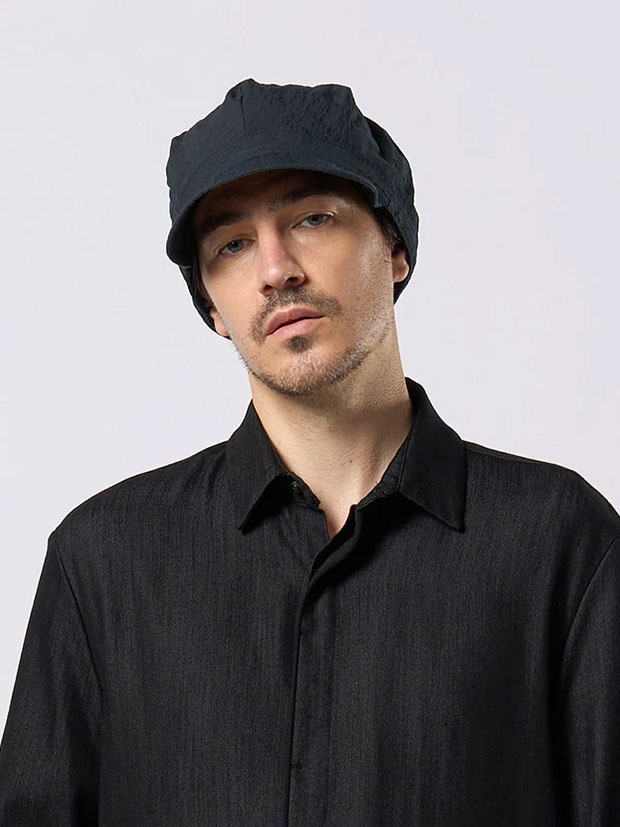 wjk solid engineer cap / dark navy