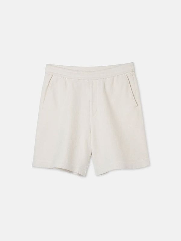SeaGreen CRATER SHORTS / IVORY