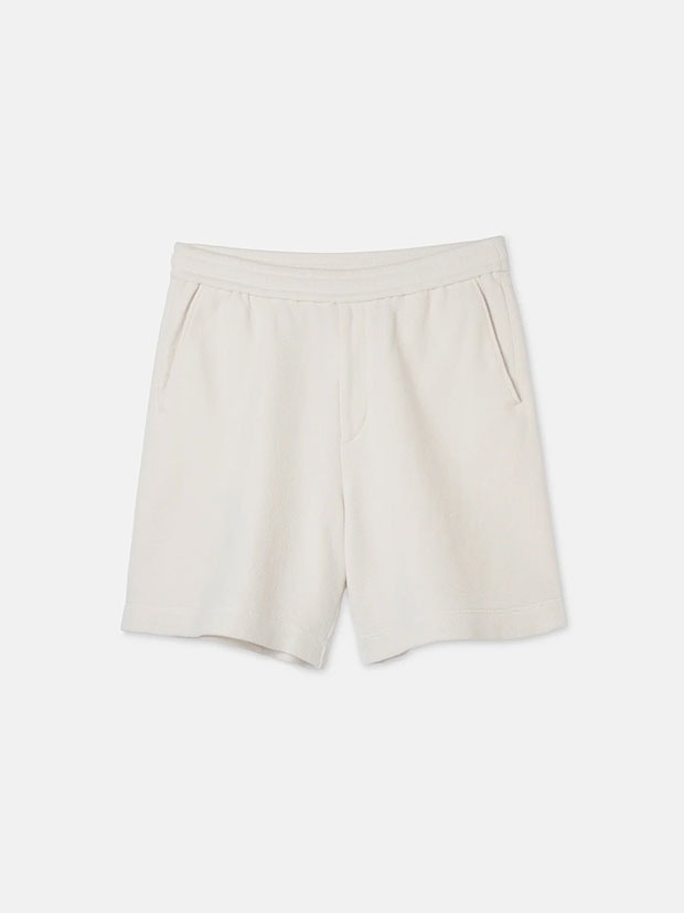 SeaGreen CRATER SHORTS / IVORY