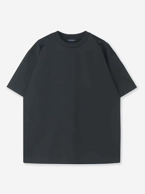 junhashimoto 101RELAX CREW NECK S/S T / BLACK