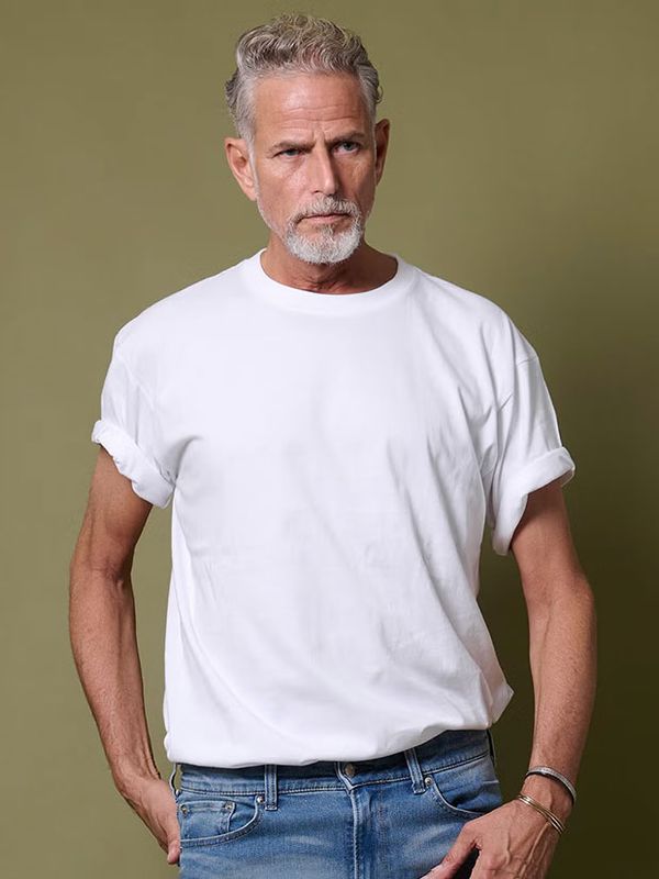 junhashimoto 101RELAX CREW NECK S/S T / WHITE