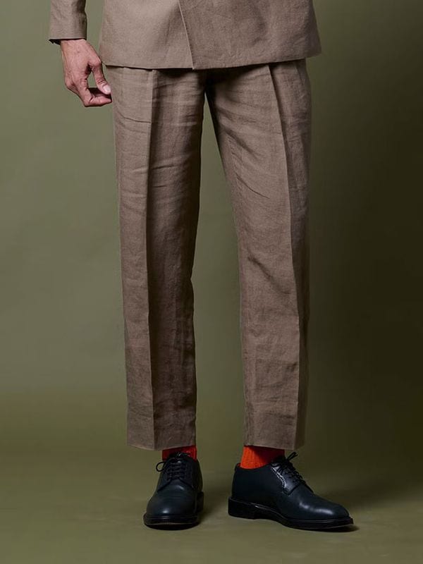 junhashimoto 2 TUCK WIDE SLACKS / BEIGE
