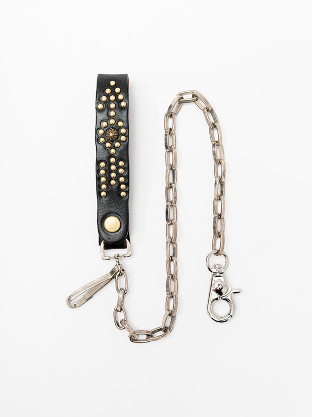 HTC BLACK WALLET CHAIN #BORN&ARROW UMBRELLA /BLACK x BRASS
