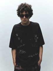 JUNGLES All Day Tee / BLACK