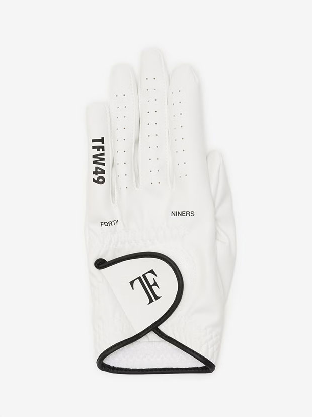 TFW49 GOLF GLOVE / WHITE x BLACK