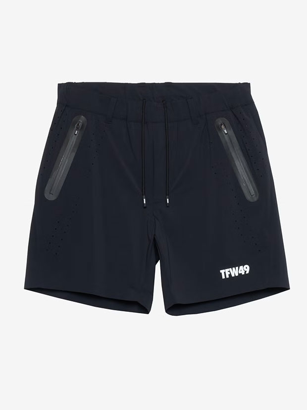 TFW49 LUXURY TECH SHORTS / BLACK