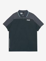 TFW49 SIDE MESH POLO / D.GREEN