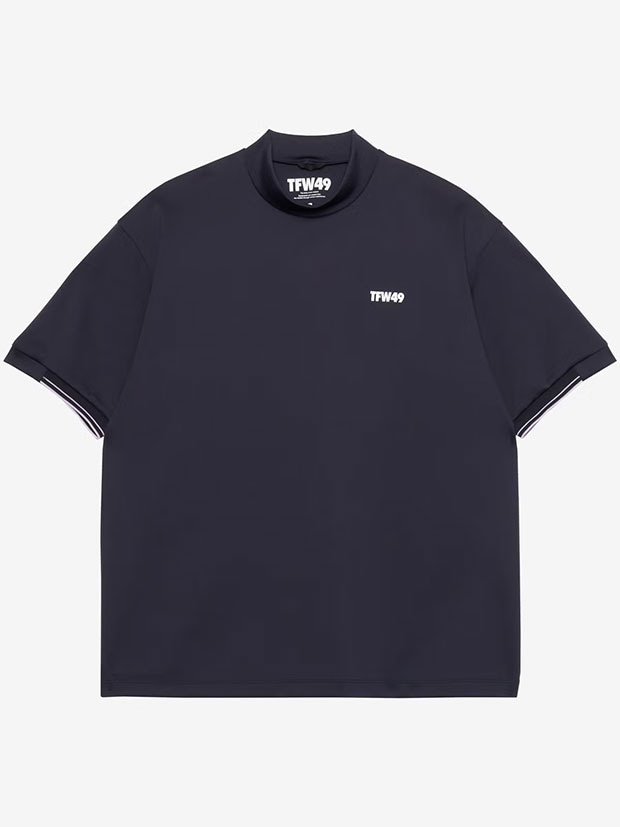 TFW49 SS HALF MOCKNECK CUTSEW / NAVY