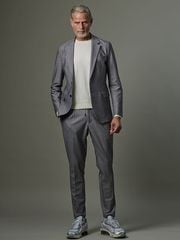junhashimoto FULL LINING JERSEY JACKET and EASY TUCK PANTS★★ / GREIGE