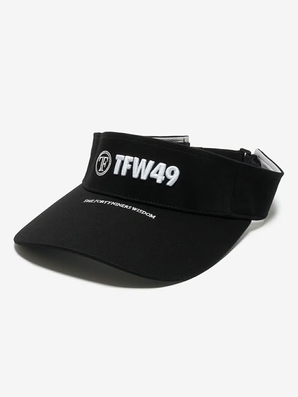 TFW49 TWILL SUN VISOR / BLACK
