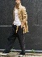 wjk officer coat / BEIGE