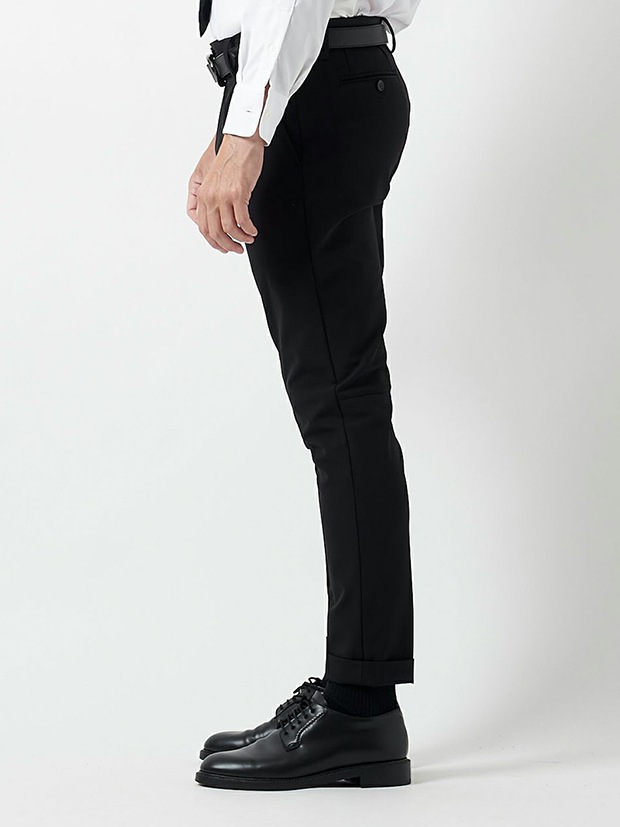 junhashimoto FORMAL PANTS / BLACK | junhashimoto | rumbleFISH