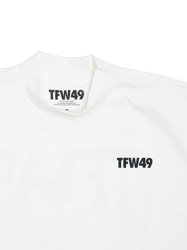 SIDE MESH SHORT SLEEVE MOCKNECK | TFW49（ティーエフ