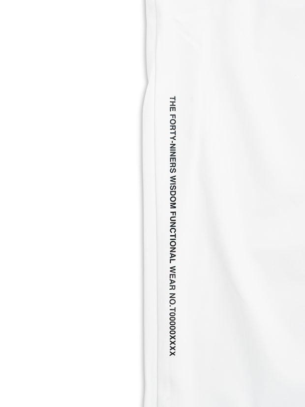 TFW49 HALF MOCKNECK TSHIRT / WHITE