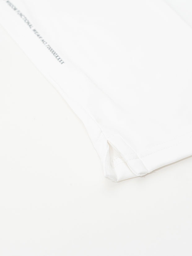 TFW49 HALF MOCKNECK TSHIRT / WHITE