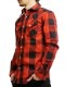 ROURKE RANgE  buffaro plaid heavy shirts RED
