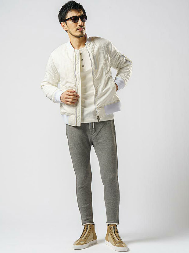 wjk shrink MA-1 / white