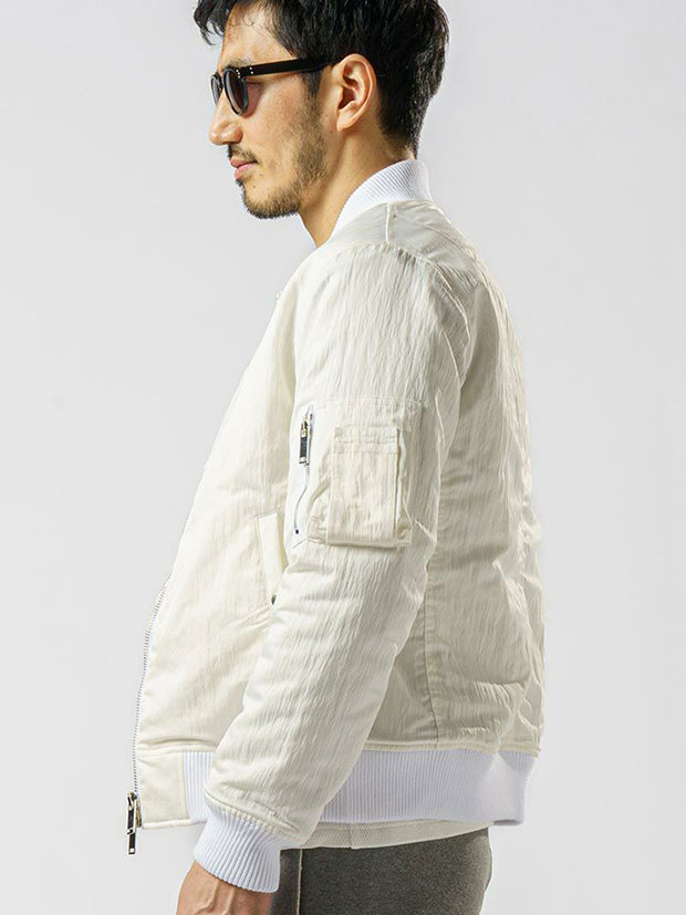 wjk shrink MA-1 / white