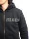 junhashimoto COLOR PRINT PARKA BLACK