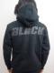 junhashimoto COLOR PRINT PARKA BLACK