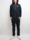 junhashimoto COLOR PRINT PARKA BLACK