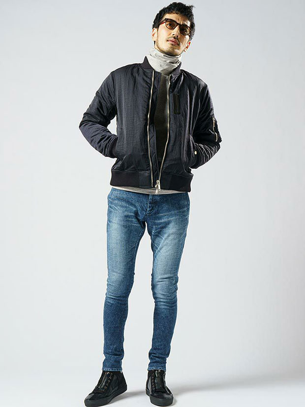 wjk shrink MA-1 / black