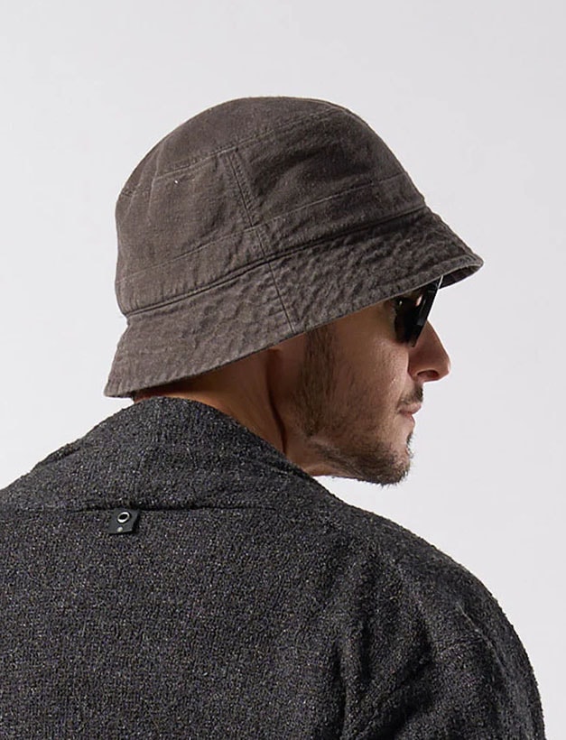 wjk vintage bucket hat / charcoal