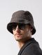 wjk vintage bucket hat / charcoal