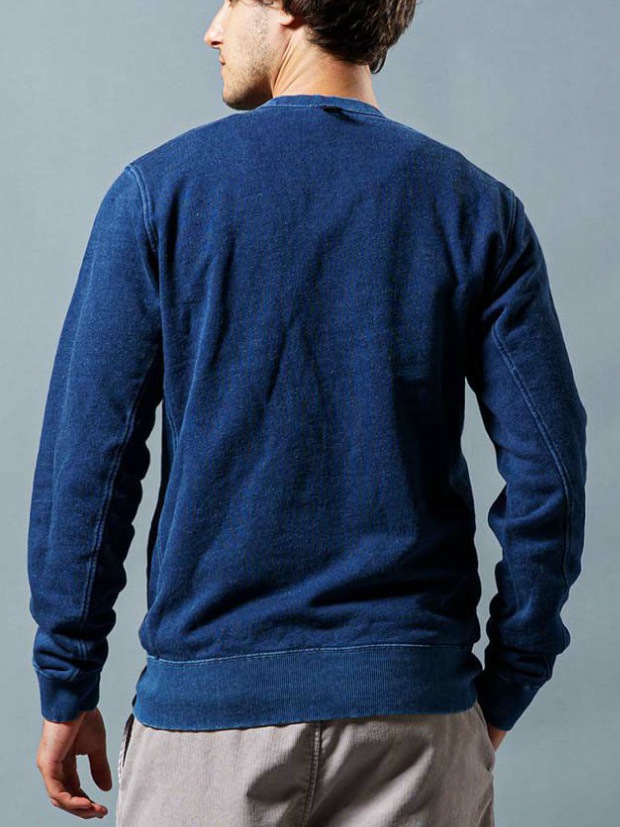 wjk indigo sweat / INDIGO