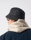 wjk vintage bucket hat / black