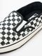 VANS Slip-Er 2(CHECKERBOARD) / BLACK/CLASSIC WHITE