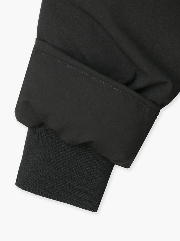junhashimoto WRAP DOWN COAT / BLACK