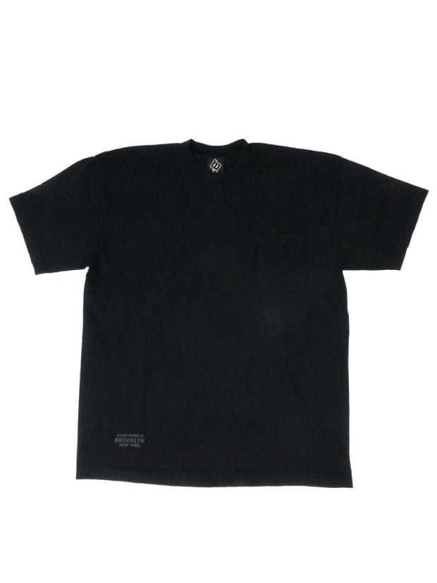 BROOKLYN MACHINE WORKS - BROOKLYN POCKET TEE / BLACK