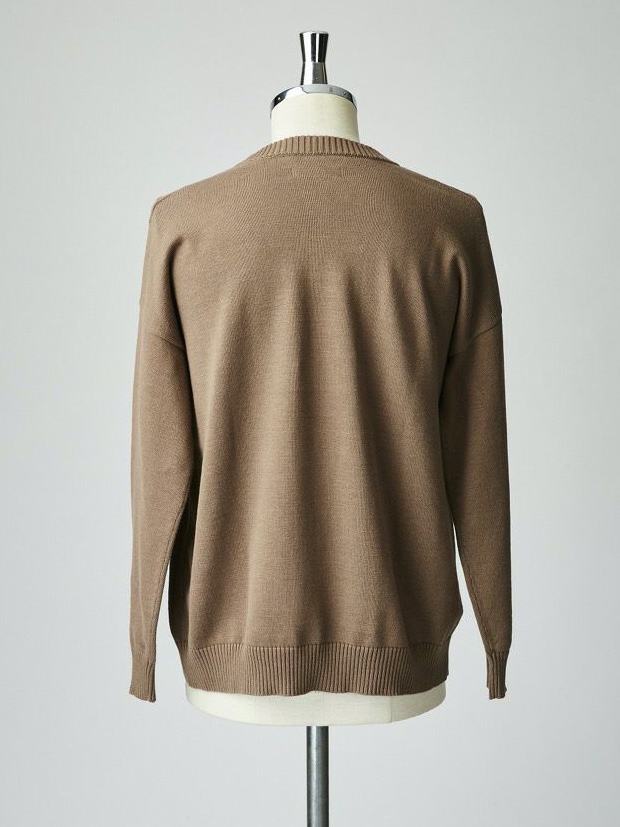 1PIU1UGUALE3 DROP SHOULDER CREW