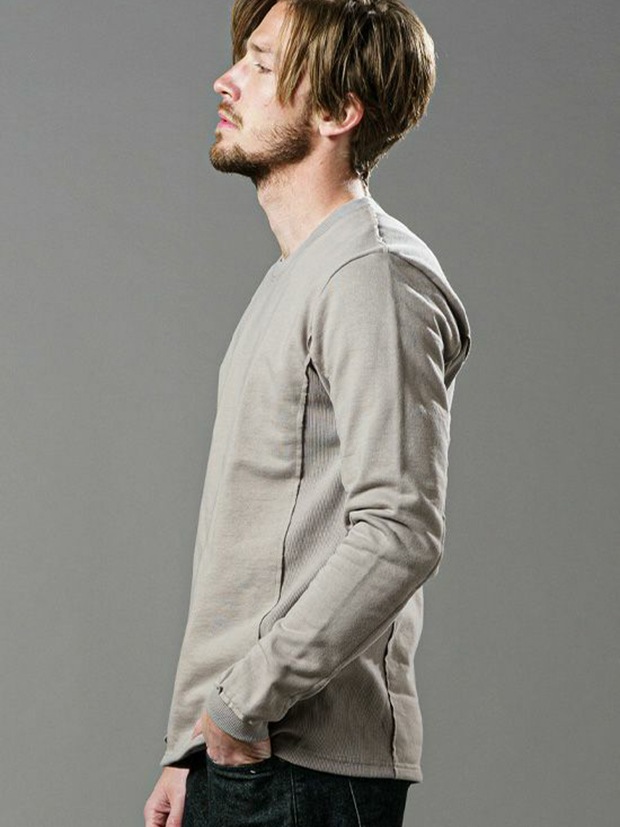 wjk cut-off pull-over sweat / GRAIGE