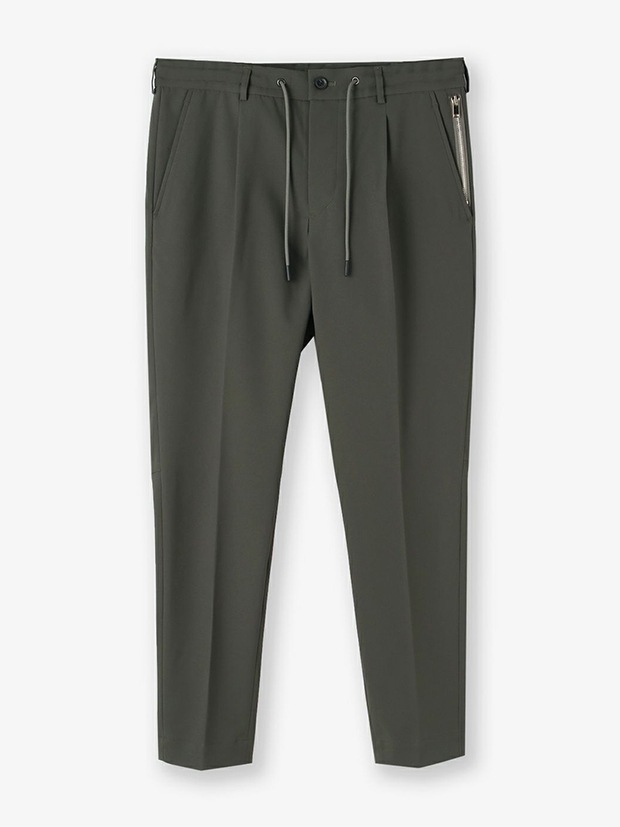 junhashimoto NEO EASY TUCK PANTS / CHARCOAL
