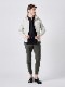 junhashimoto NEO EASY TUCK PANTS / CHARCOAL
