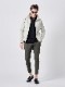 junhashimoto NEO EASY TUCK PANTS / CHARCOAL