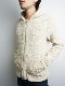 Toecutter BABYHAIR ZIP UP HOODIE BEIGE