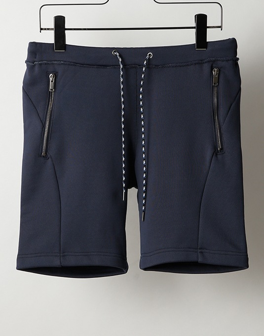 junhashimoto CUT OFF SHORTS NAVY