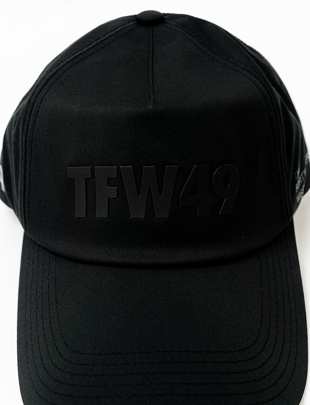 TFW49 5PANEL CAP / BLACK