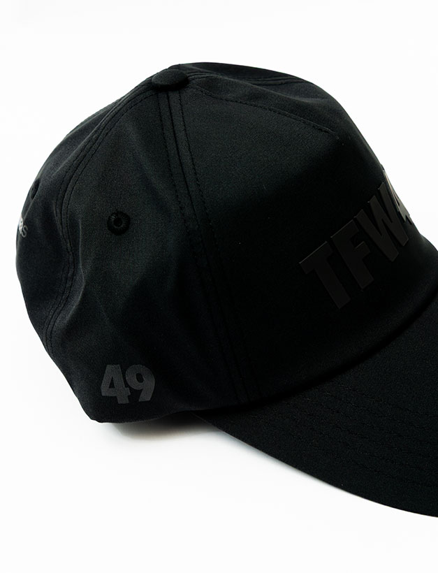 TFW49 5PANEL CAP / BLACK
