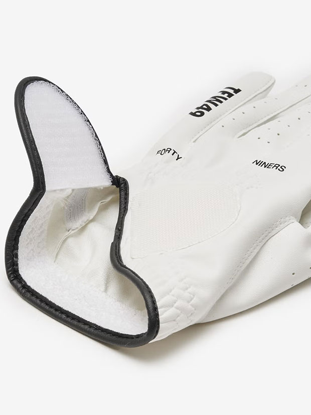 TFW49 GOLF GLOVE / WHITE x BLACK