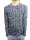 Toecutter Rib Feather Knit Crew L/S NAVY