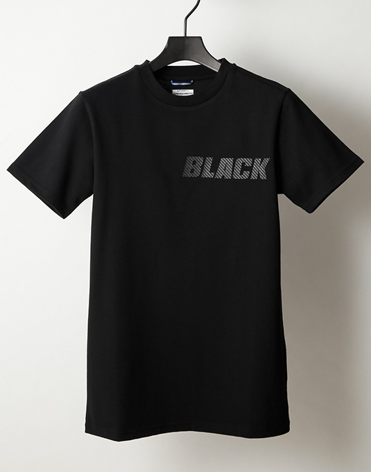 junhashimoto COLOR PRINT TEE BLACK