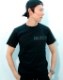 junhashimoto COLOR PRINT TEE BLACK