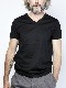 junhashimoto 101SERIBU V S/S / BLACK
