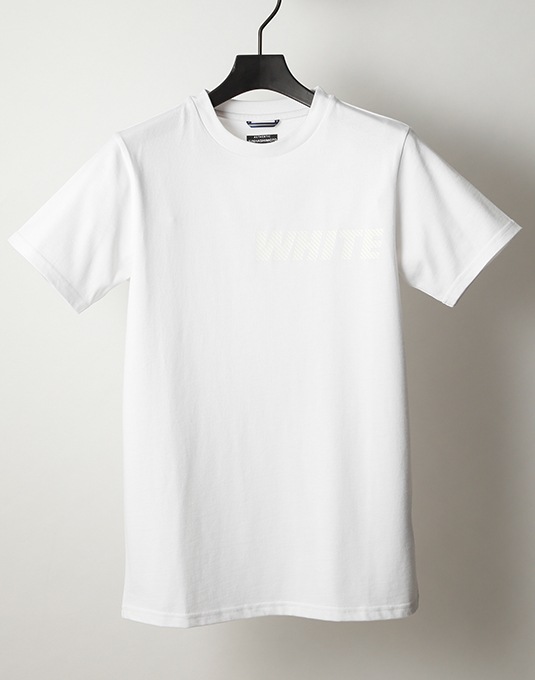 junhashimoto COLOR PRINT TEE WHITE